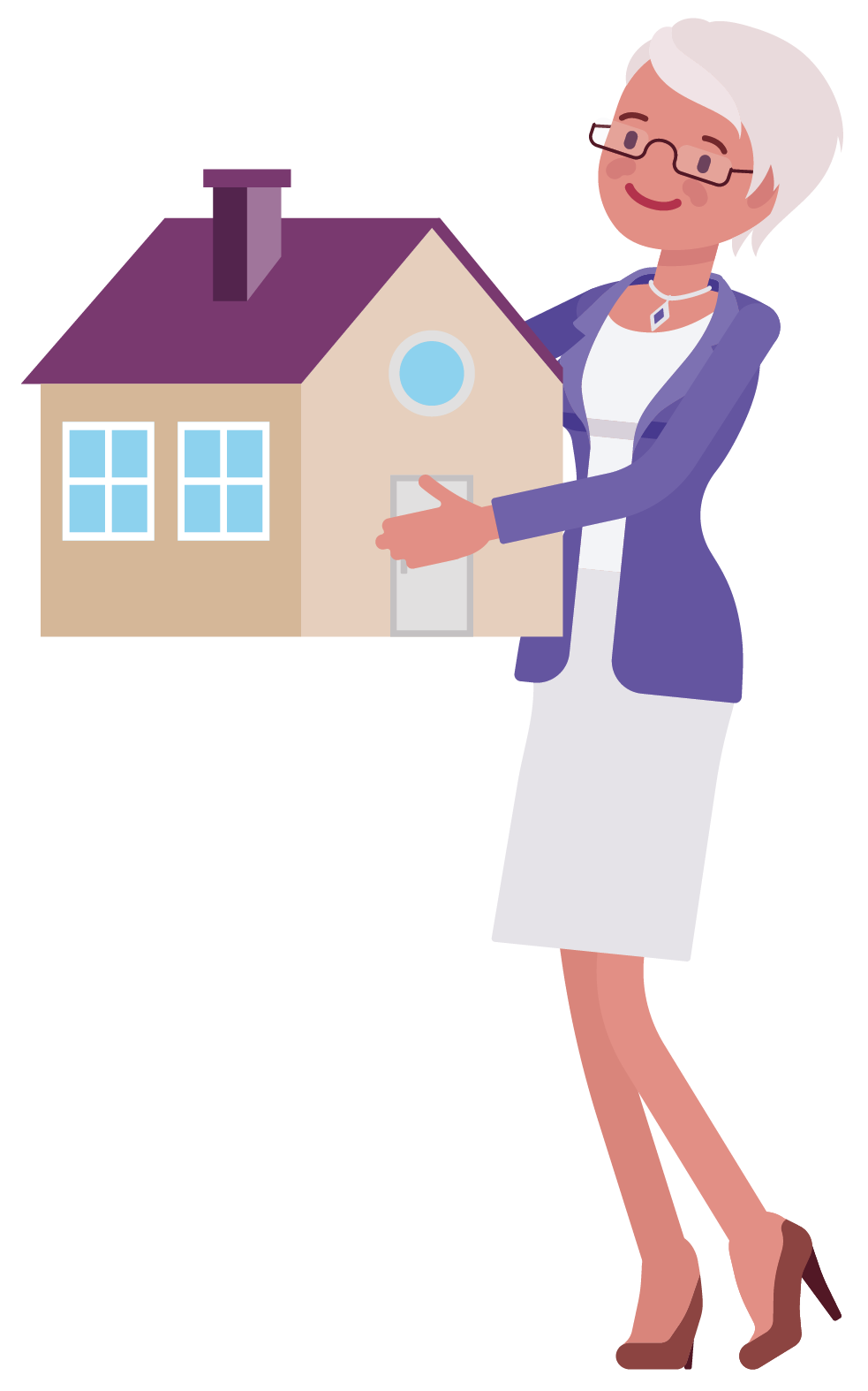 Woman & House - Looking After Assets Guide